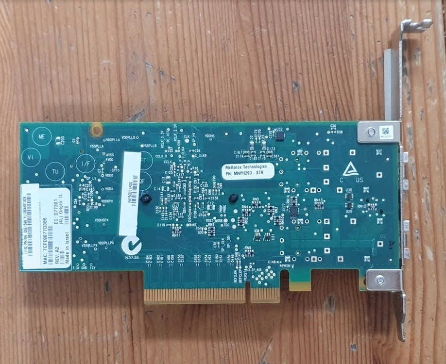 멜라녹스 10G SFP+ 2포트 랜카드 - MNPH29D-XTR 이미지