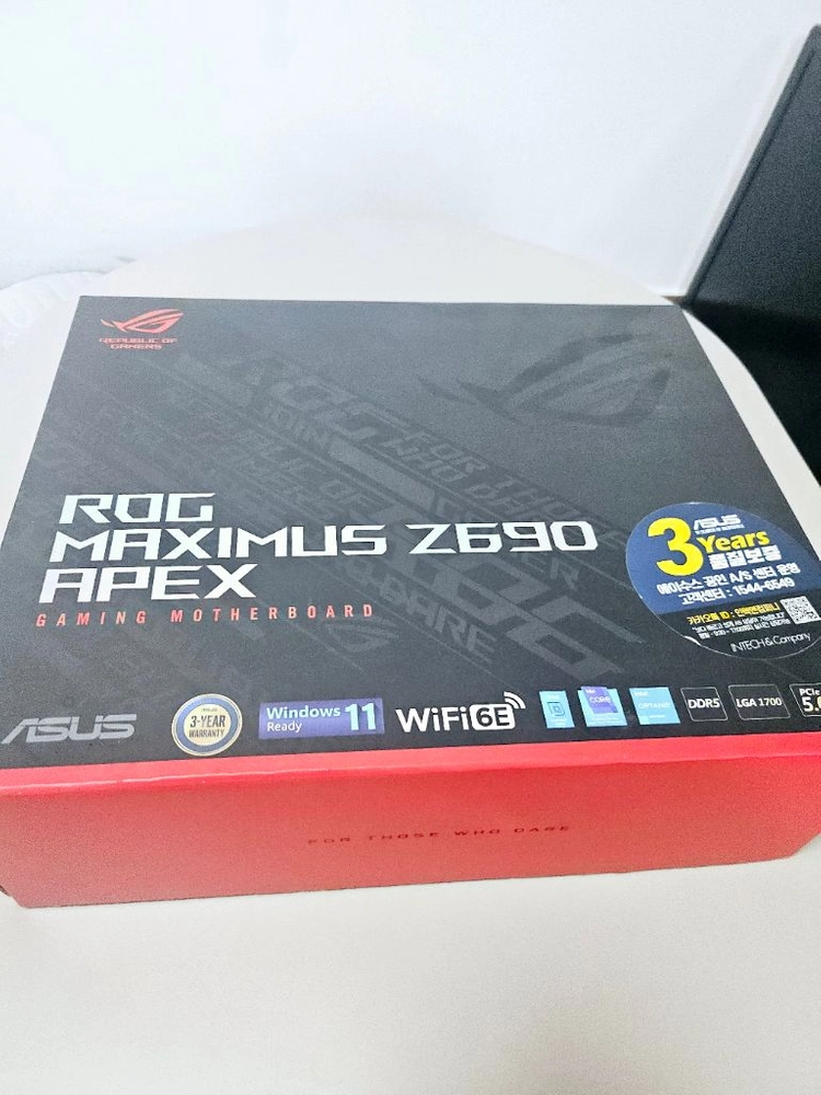 14700k(as가능)+ Z690 APEX 보드셋(DDR5)팝니다 급처 이미지
