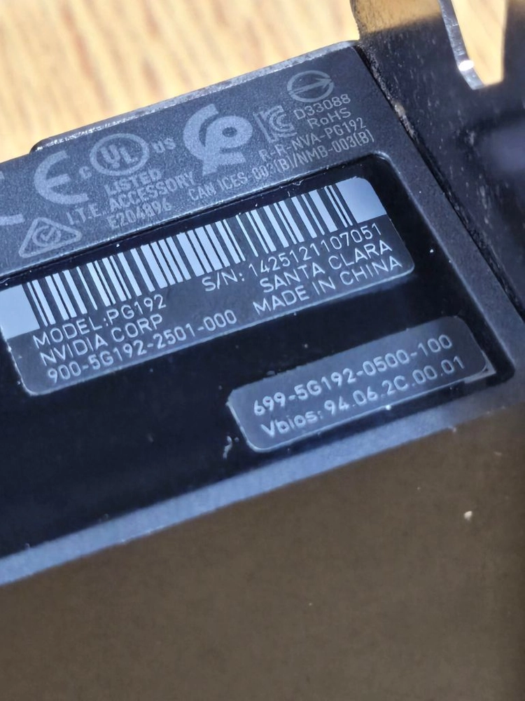 RTX A2000 6G 그래픽카드 이미지