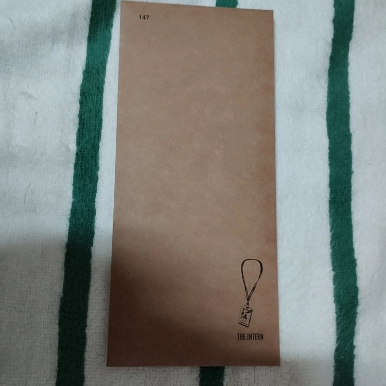 영화 굿즈 특전 인턴 포스터 ,오리지널티켓 ,ttt , 입사기념 키트 이미지