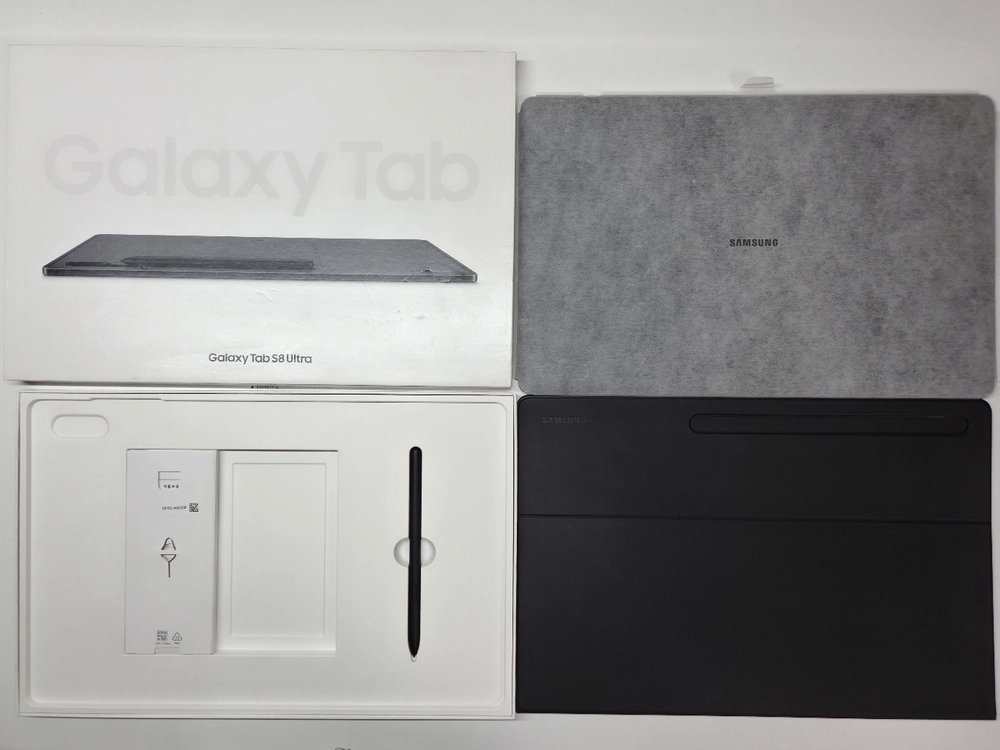 삼성 갤럭시탭 S8 ultra wifi 128gb s펜 포함 풀박스+ 정품북커버 이미지