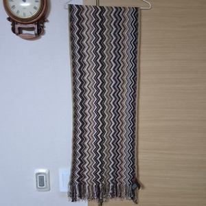 미쏘니(MISSONI) 메탈릭 패턴 머플러 이미지