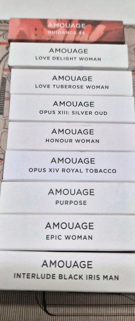 Amouage 아무아쥬 가이던스, 가이던스 46 등 미니향수 새상품 이미지
