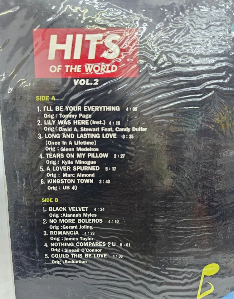 히트 오브 더 월드 VOL.2 LP(미개봉) 이미지
