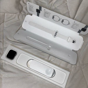애플워치 SE2 40mm 실버 풀박스 이미지