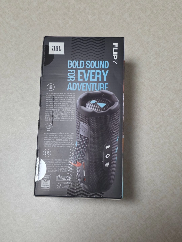JBL flip7블루투스 스피커 미개봉 새상품 이미지