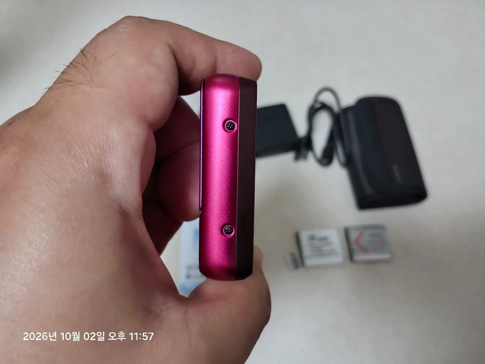 소니 디카 dsc-wx30 핑크색 카메라 s급 판매 합니다. 이미지