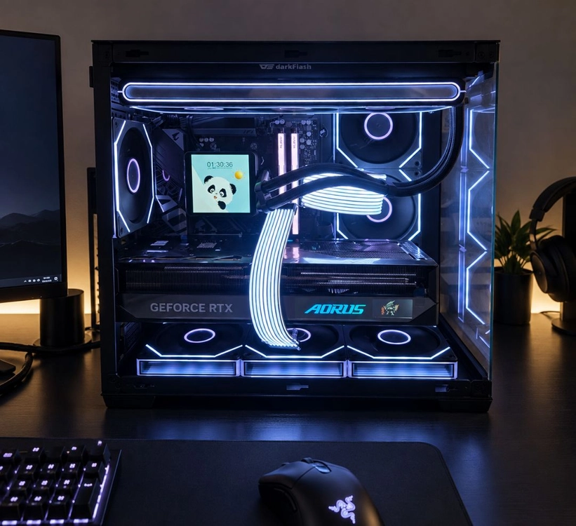 라이젠7 9800X3D RTX5080 어로스마스터 신품PC 이미지
