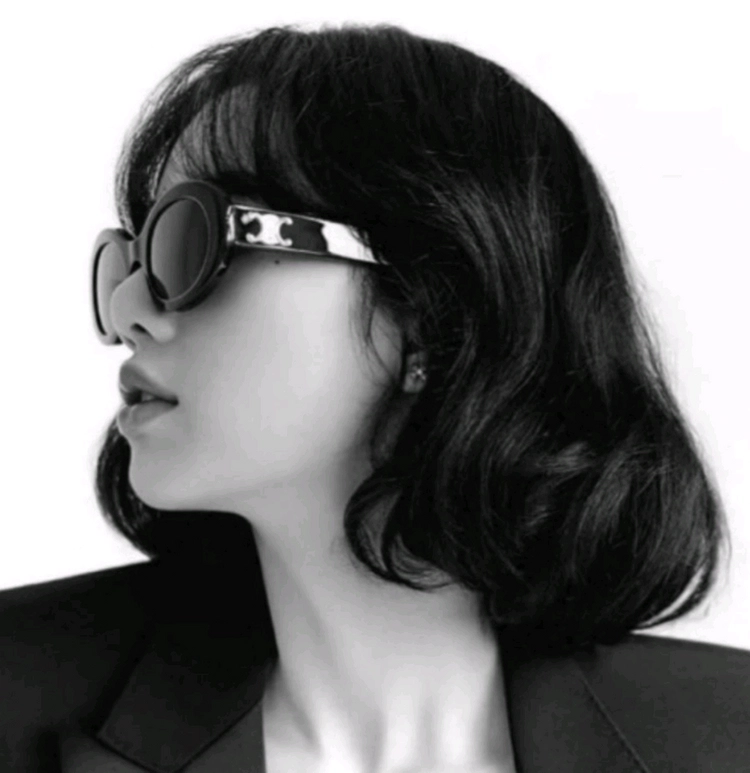 셀린 트리오페 오벌 선그라스 이미지