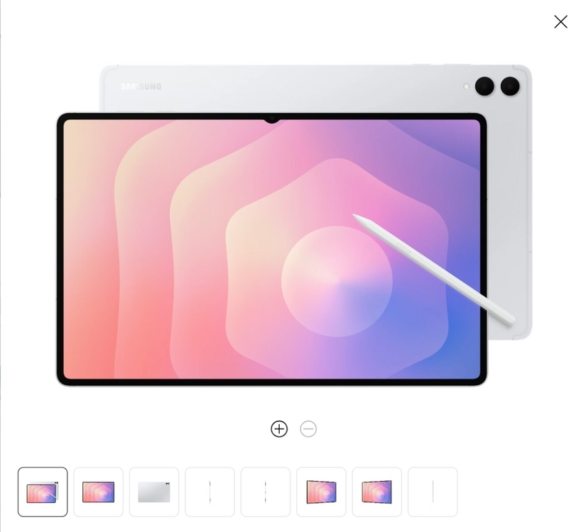 갤럭시 탭 S11 울트라 5G 1TB 16GB 실버 + 정품 키보드 케이스 이미지