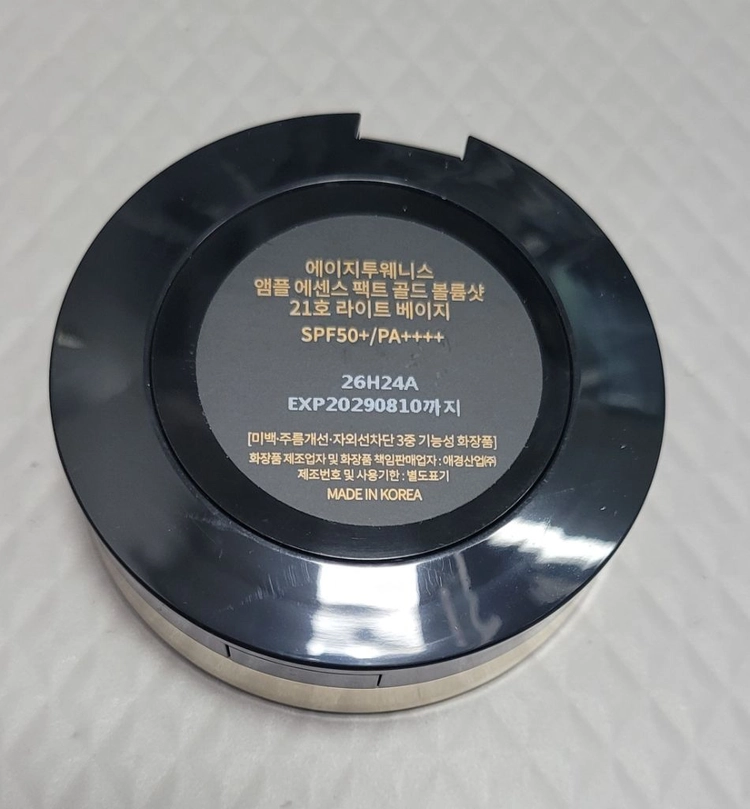 에이지20s 팩트 골드 볼륨샷 앰플 에센스 본품+리필3개, 21호(택포가) 이미지