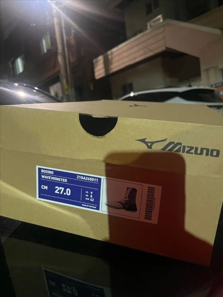 미즈노 몬스터웨이브 복싱화 이미지