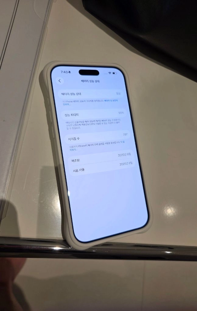 아이폰17 프로맥스 실버 1TB 1테라 이미지