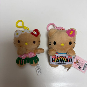 하와이 태닝 키티 키링 이미지