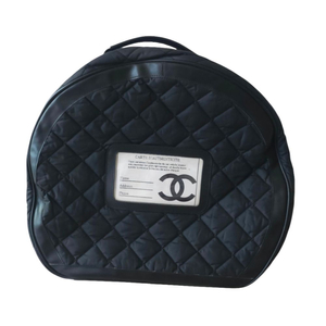 여행가방 블랙 퀄팅 가방 이미지