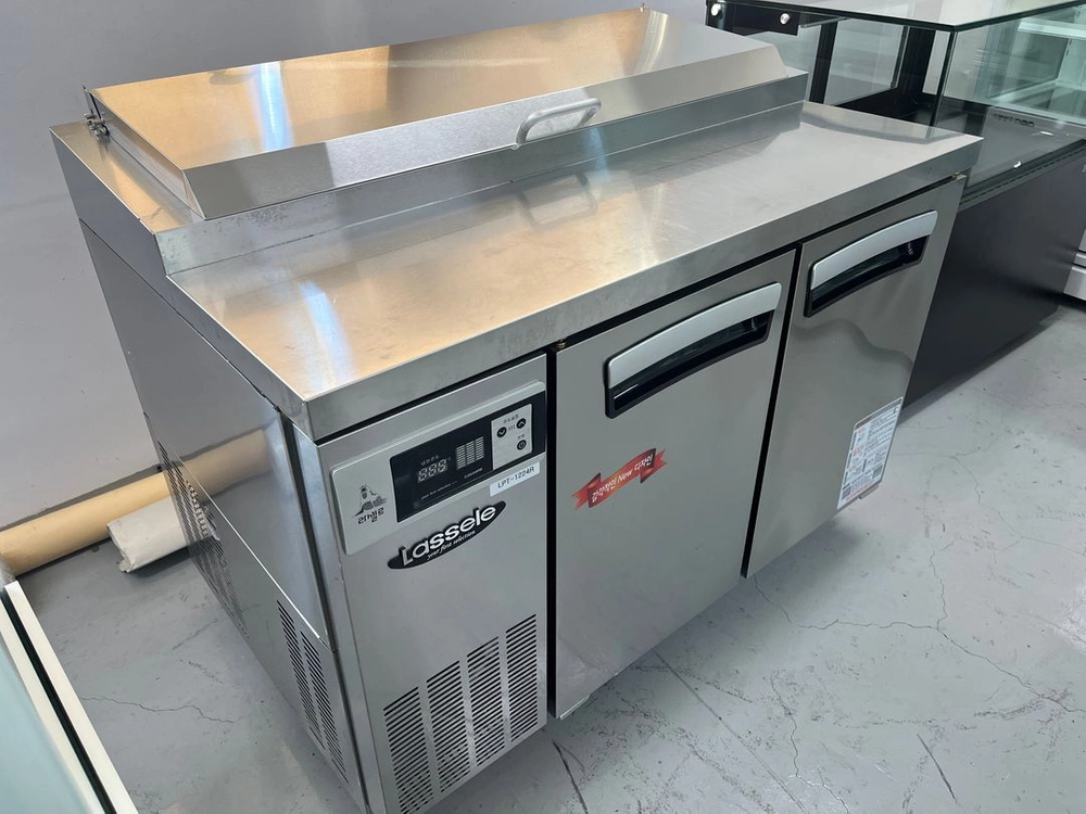 라셀르 토핑냉장고 1200 중고 간냉식 lpt-1224r 업소용 샐러드 피자 반찬 김밥 밧드 바트 이미지