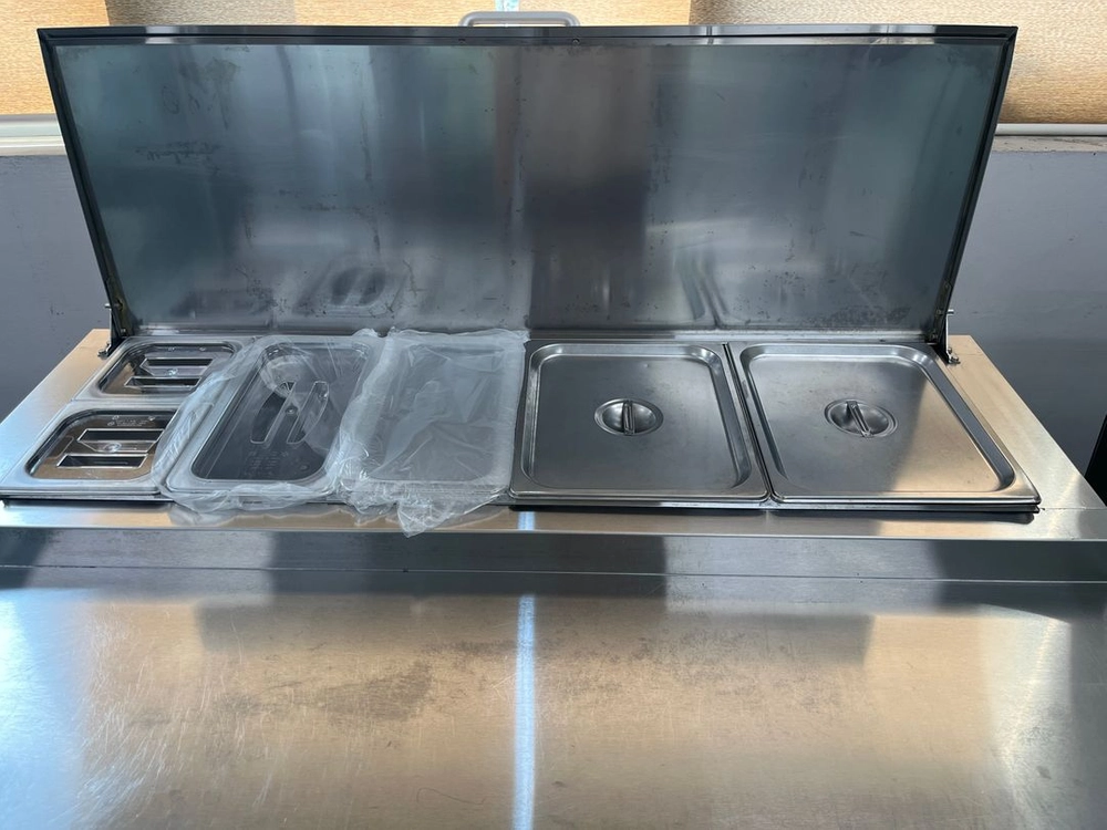 라셀르 토핑냉장고 1200 중고 간냉식 lpt-1224r 업소용 샐러드 피자 반찬 김밥 밧드 바트 이미지