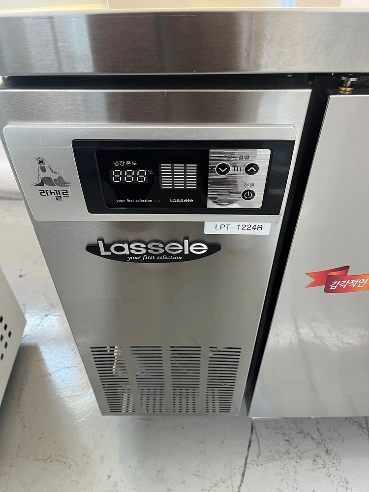라셀르 토핑냉장고 1200 중고 간냉식 lpt-1224r 업소용 샐러드 피자 반찬 김밥 밧드 바트 이미지