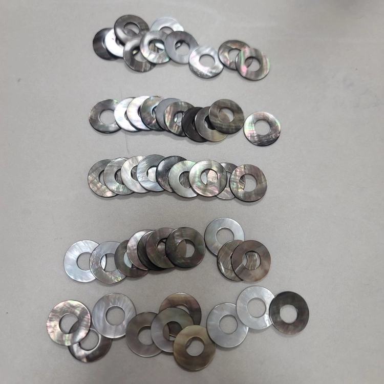25mm 자개 원형링 50개 이미지