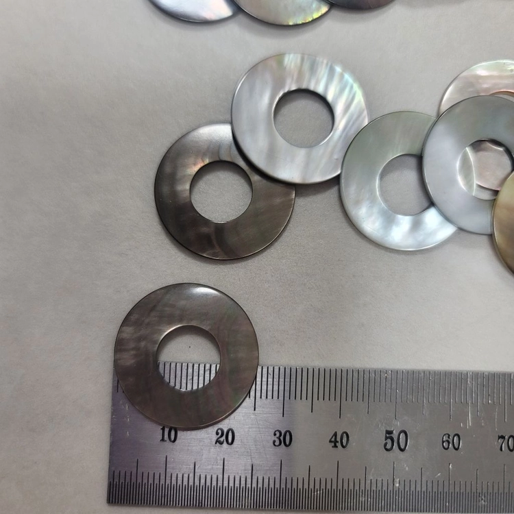 25mm 자개 원형링 50개 이미지