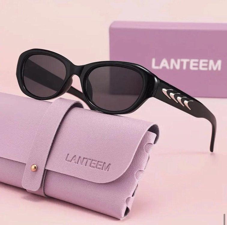 LANTEEM 블랙 캣츠아이 선글라스(새상품) 이미지