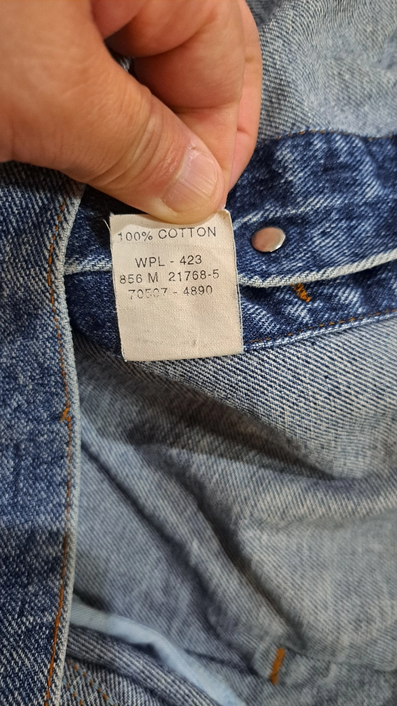 (무료배송)리바이스 오버핏 청자켓(L) 이미지