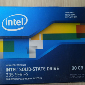 인텔 335 ssd 80gb 이미지