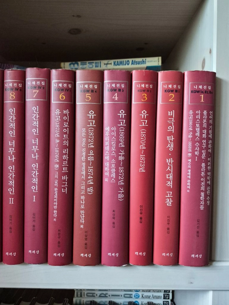 책세상 ㅡ니체전집1~21권 완 이미지