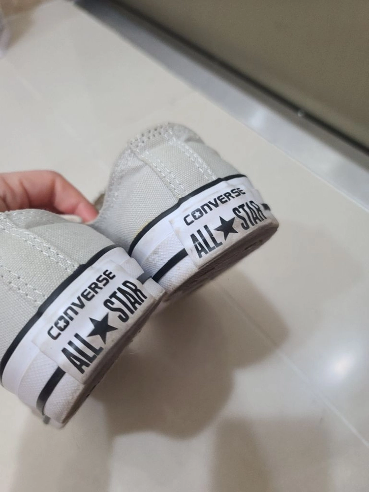 converse 컨버스 스니커즈 라이트 베이지 그레이 신발 225~230 / 츄니토리 시티브리즈 레이브 몽돌 이미지