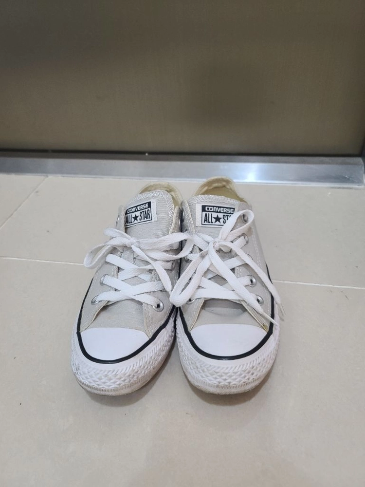 converse 컨버스 스니커즈 라이트 베이지 그레이 신발 225~230 / 츄니토리 시티브리즈 레이브 몽돌 이미지
