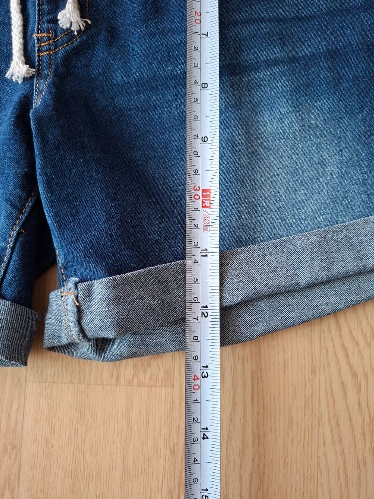 XL 데님 밴딩 숏팬츠 (새상품) 이미지