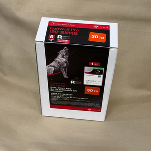 Seagate IronWolf Pro 30TB HDD NAS 하드디스크 이미지