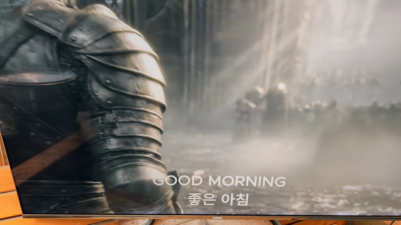 삼성 49ks8000 qled tv 이미지