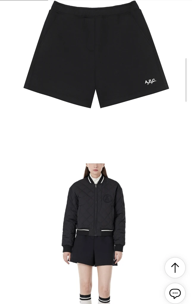 아페쎄 골프 Clemence 셋업 apc 띠어리 타임 마인 랑방 더캐시미어 빈스 이미지