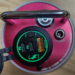 캠핑 갬성 맥주캔 파워뱅크 맥뱅(12.6V 12.6A) 이미지