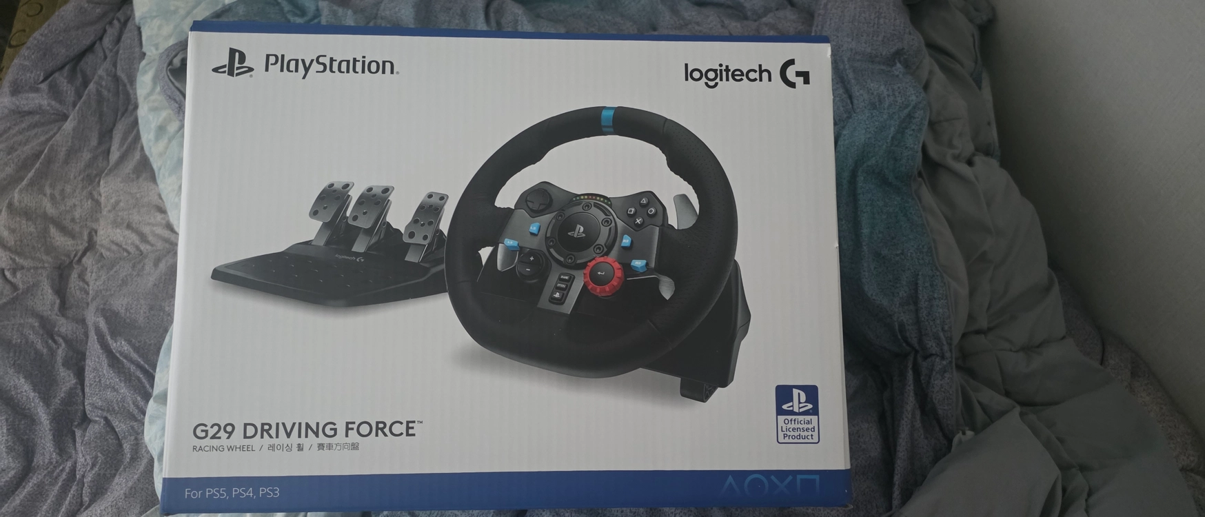 로지텍 G29 레이싱 휠 PS5/PS4/PS3 - 안심되는 중고거래