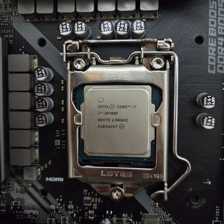 MSI MAG B460M +인텔 I7-10700F + 써멀라이트 쿨러 팝니다 이미지