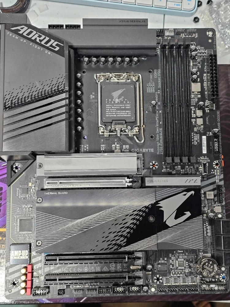 14900k + z790 d5 aorus elite 이미지
