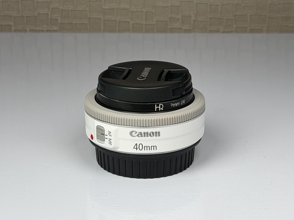 캐논 EF 40mm F2.8 STM 렌즈 화이트 이미지