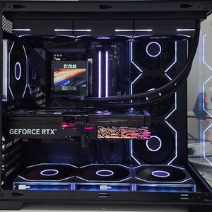 9800x3d,5080,ram32g,ssd 2tb 미사용 튜닝 데스크탑팝니다 이미지