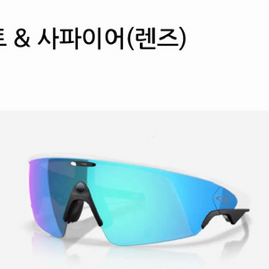 오클리 메타 뱅가드 화이트/사파이어 OAKLEY X META VANGUARD OW8001-06 이미지