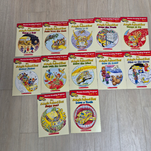 Magic School Bus 매직 스쿨버스 파닉스 세트 12권과 과학 리딩원서 이미지