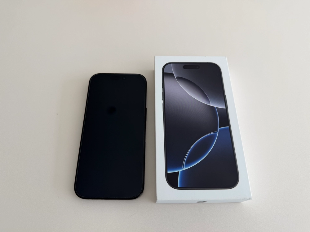 아이폰 16pro 블랙 256G 92% 이미지