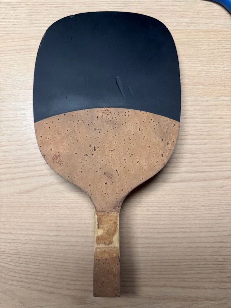 호검 골드 디그닉스64 펜홀더 탁구라켓, 러버 A급 판매합니다 이미지