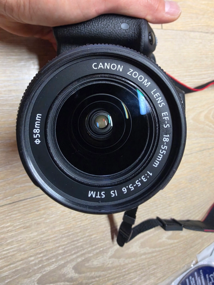 캐논 EOS 750D 카메라 세트 이미지