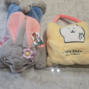 디즈니 주토피아 주디인형, 담요가방 이미지