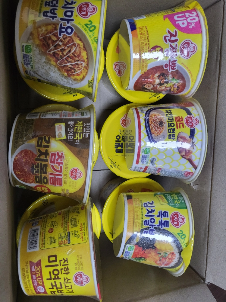 오뚜기컵밥8종12개세트일괄판매(CU택포) 이미지