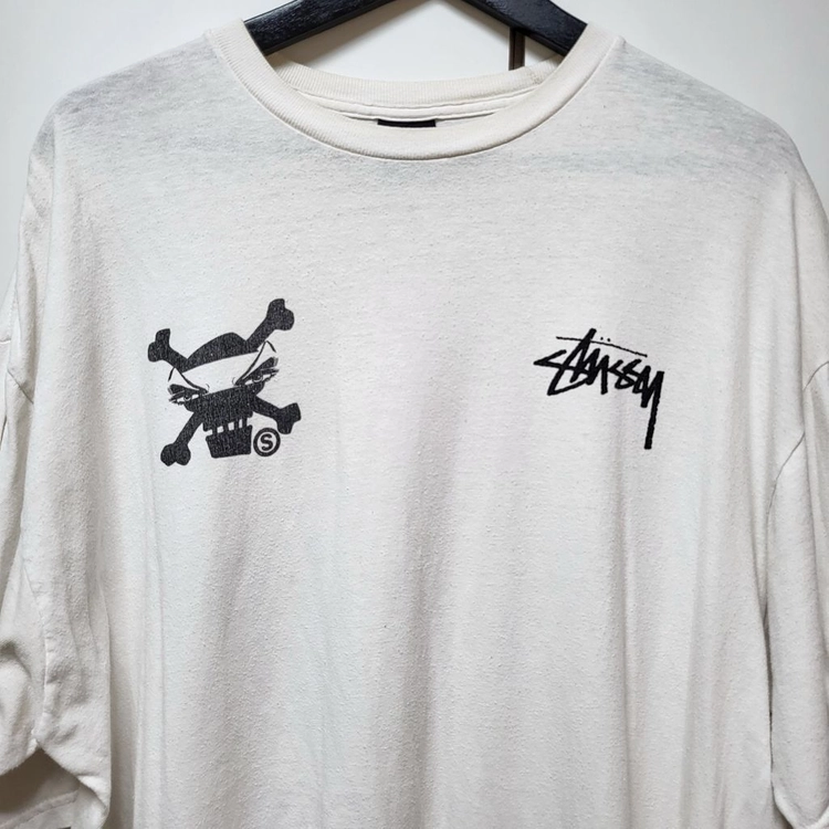 Stussy X Battle Axes 스투시 반팔티 XL 이미지