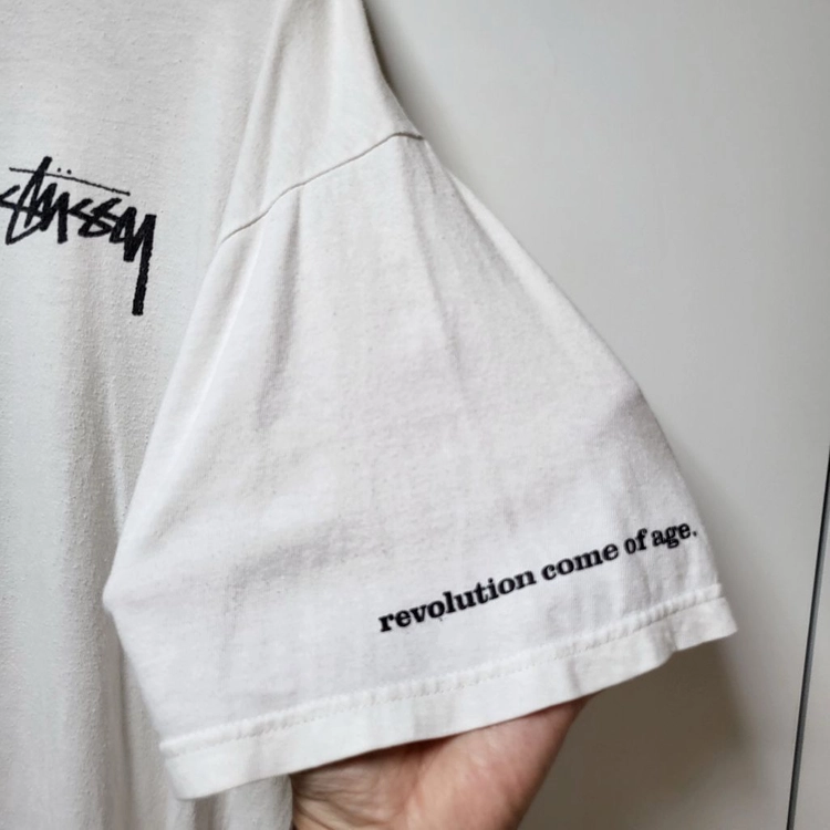 Stussy X Battle Axes 스투시 반팔티 XL 이미지