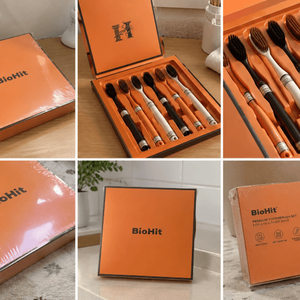 바이오히트 고급 칫솔 12개 세트🪥 넓은 칫솔모 / 18,000원 무료배송 이미지